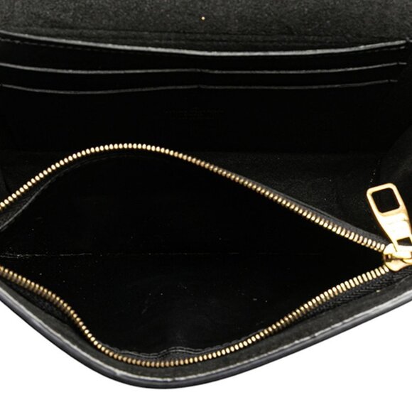 LOUIS VUITTON Brown Monogram Leather Dauphine Hobo Bag - Picture 9 of 10